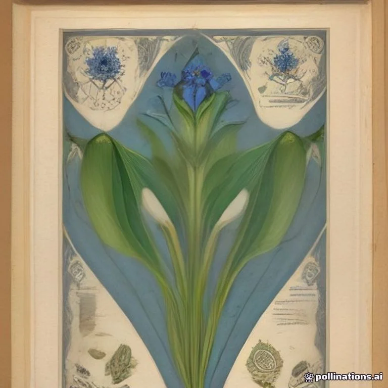 Classical botanical illustration of 饭包草 / 圆叶鸭跖草 / 蓝花草 / 竹叶菜同属 / 大号竹叶菜 — Commelina benghalensis L. (syn. Commelina cucullata, Commelina mollis)