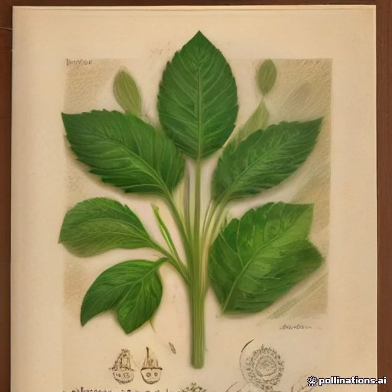 Classical botanical illustration of 车前草 / 车前子 / 芣苡 — Plantago asiatica L. (incl. Plantago major L.)