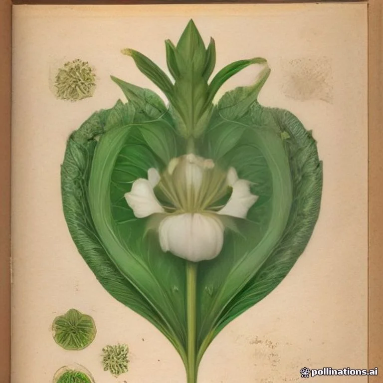 Classical botanical illustration of 盒果藤 / 假牵牛 / 盒藤 / 白果藤 — Operculina turpethum (L.) Silva Manso (syn. Convolvulus turpethum, Ipomoea turpethum)