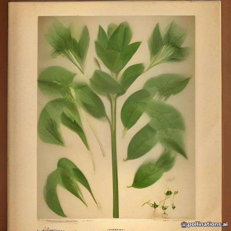 Classical botanical illustration of 猪屎豆 / 猪屎青 / 纹线猪屎豆 / 光萼猪屎豆 / 野苦豆 / 响铃豆 — Crotalaria mucronata Desv. (syn. Crotalaria pallida, Crotalaria striata)