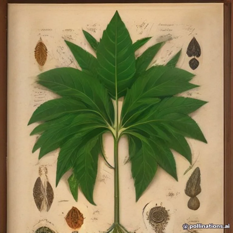 Classical botanical illustration of 射干 / 乌扇 / 扁竹根 / 凤翼 — Belamcanda chinensis (L.) Redouté (syn. Iris domestica)