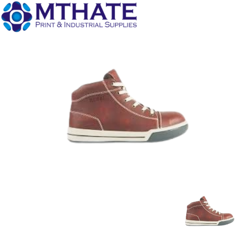 Rebel HI Top Boot Brown