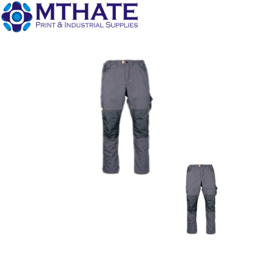 Men Tech Gun Metal Trousers