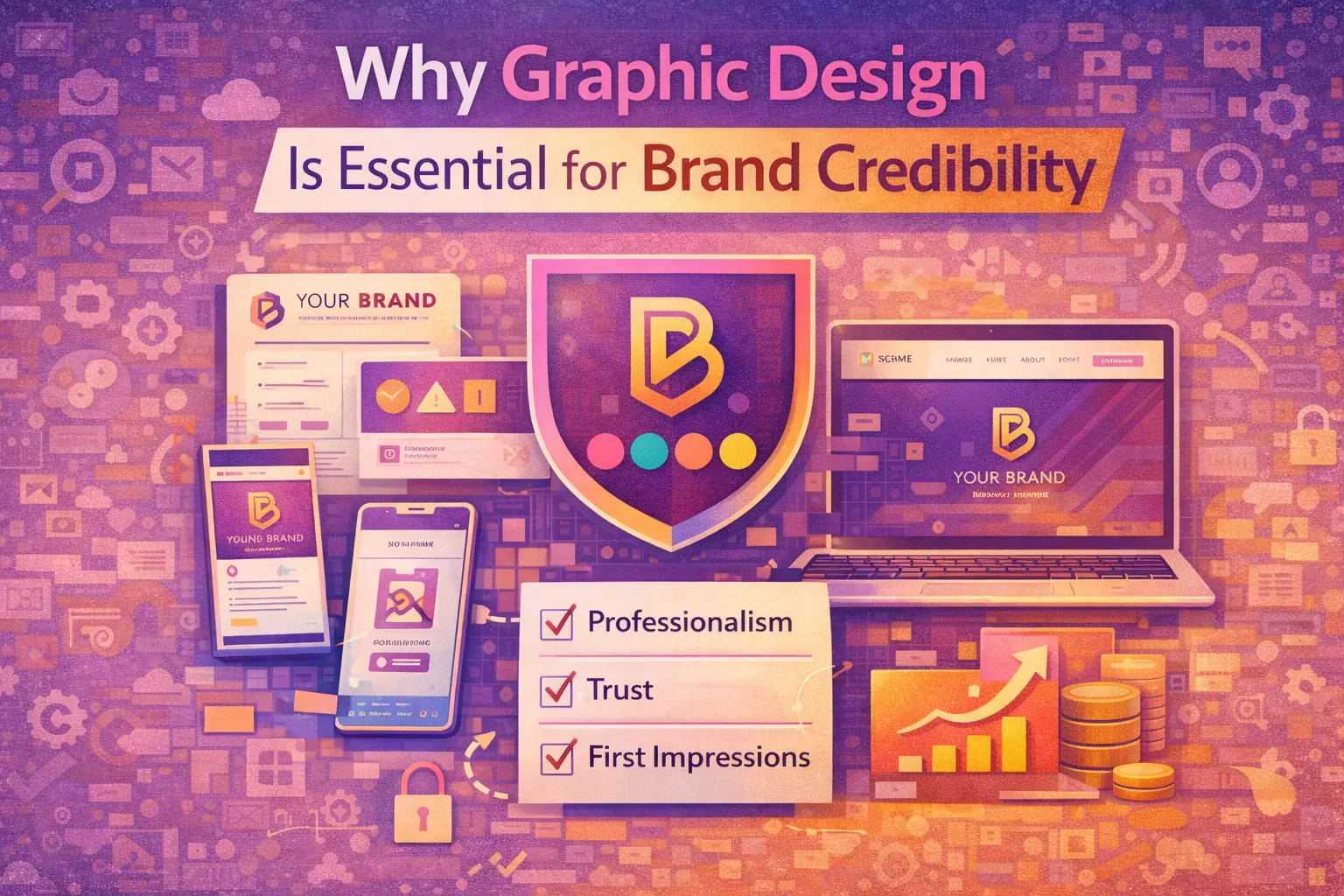 Why Graphic Design Is Essential for Brand Credibility