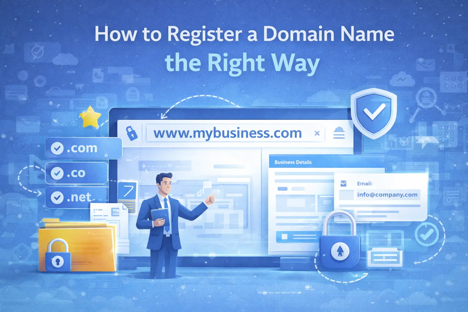 How to Register a Domain Name the Right Way