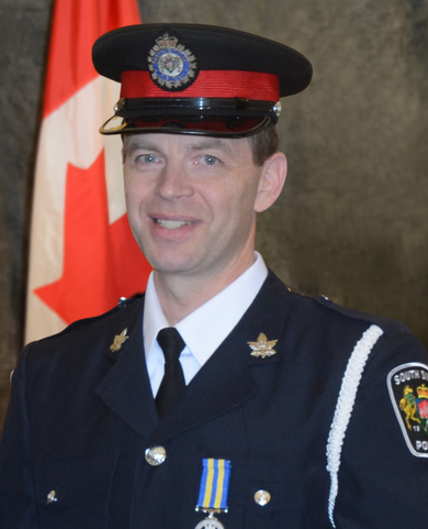 Portrait of Constable Morgan Russell, South Simcoe Police Service