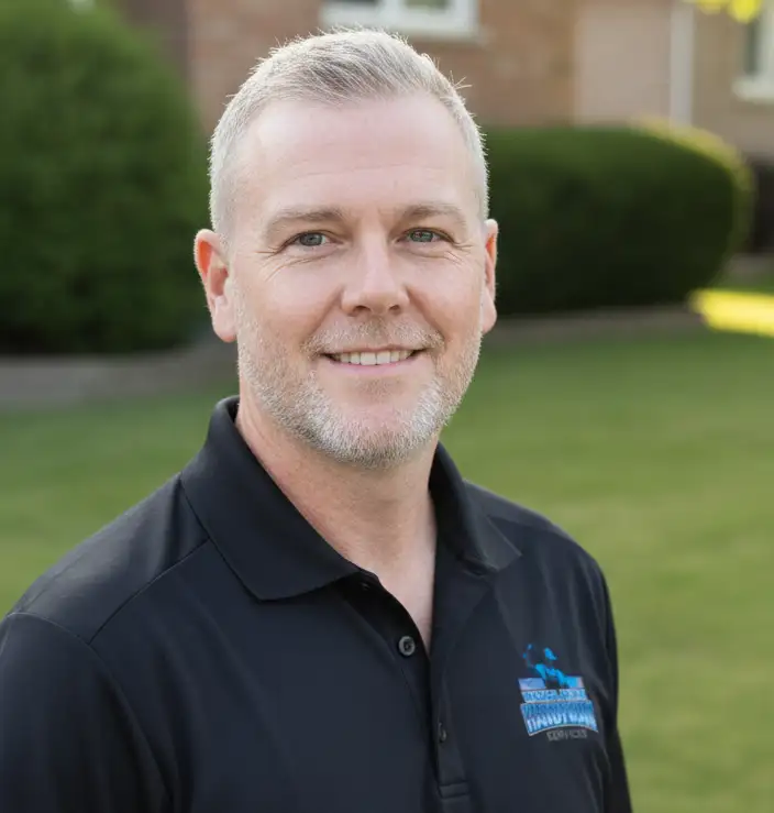 Christopher Robert owner of Reliable Handyman Services smiling confidently in Hamilton Ontario