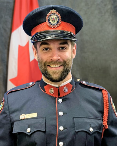 Portrait of Constable Devon Northrup, South Simcoe Police Service