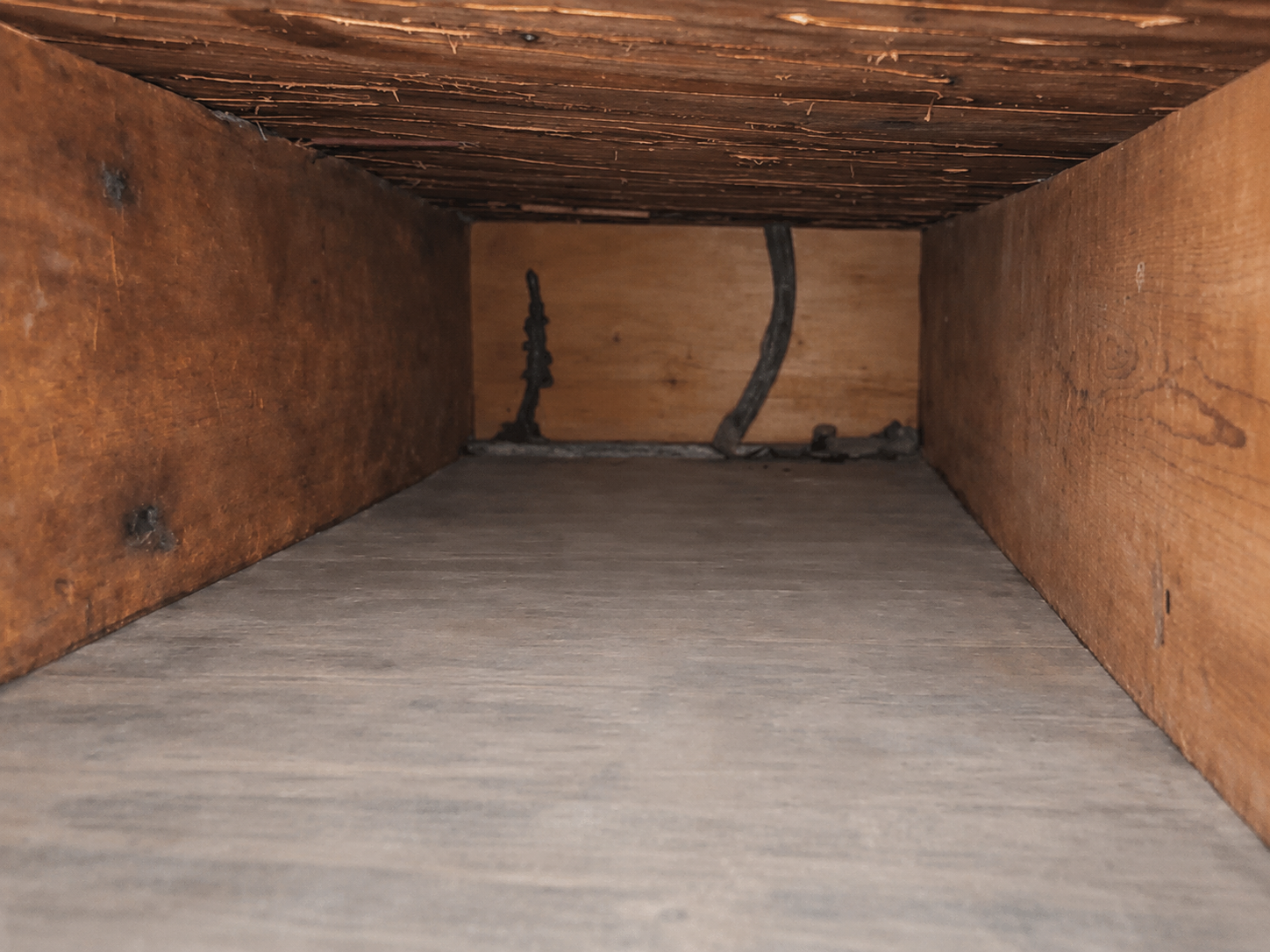 Spotlessly clean air duct interior after Quality Air Duct Cleaning truck-mounted negative air machine service — zero dust or debris remaining
