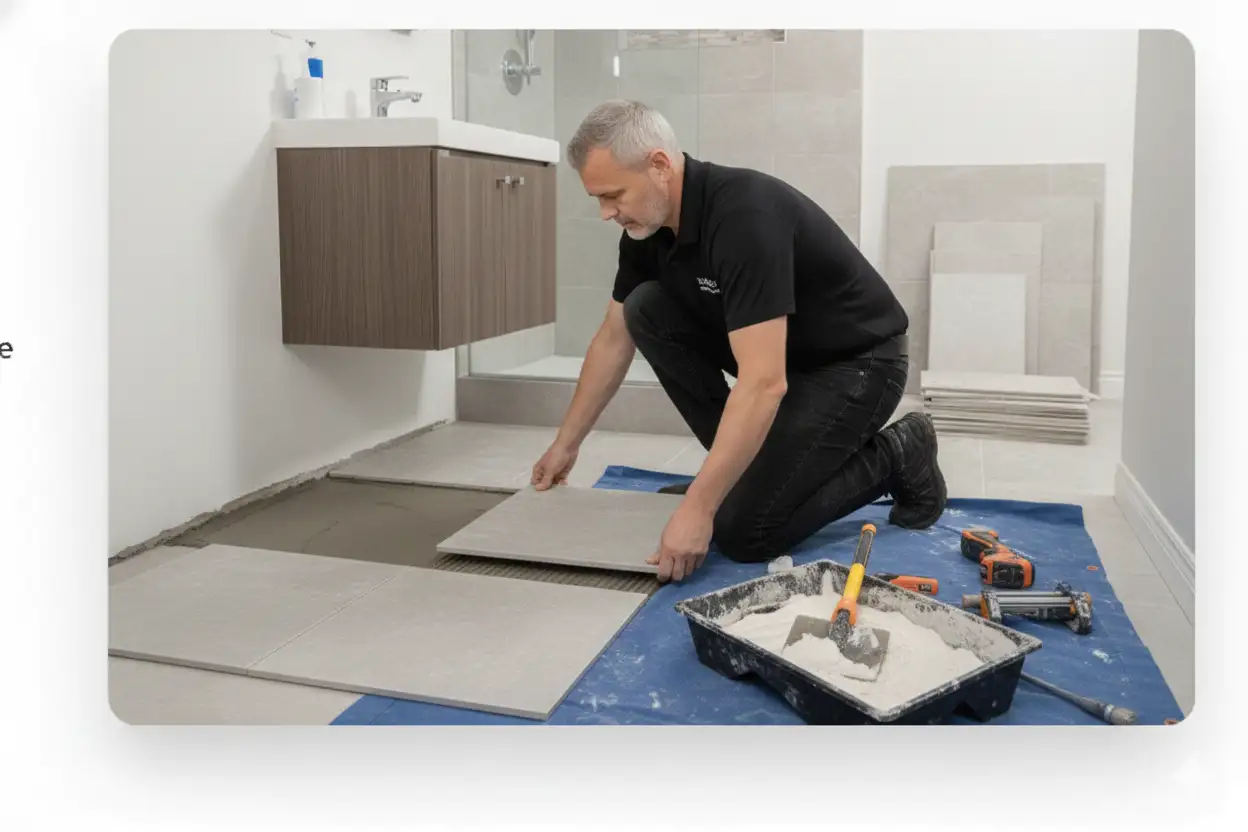 Professional handyman providing home maintenance and repair services in Burlington Ontario