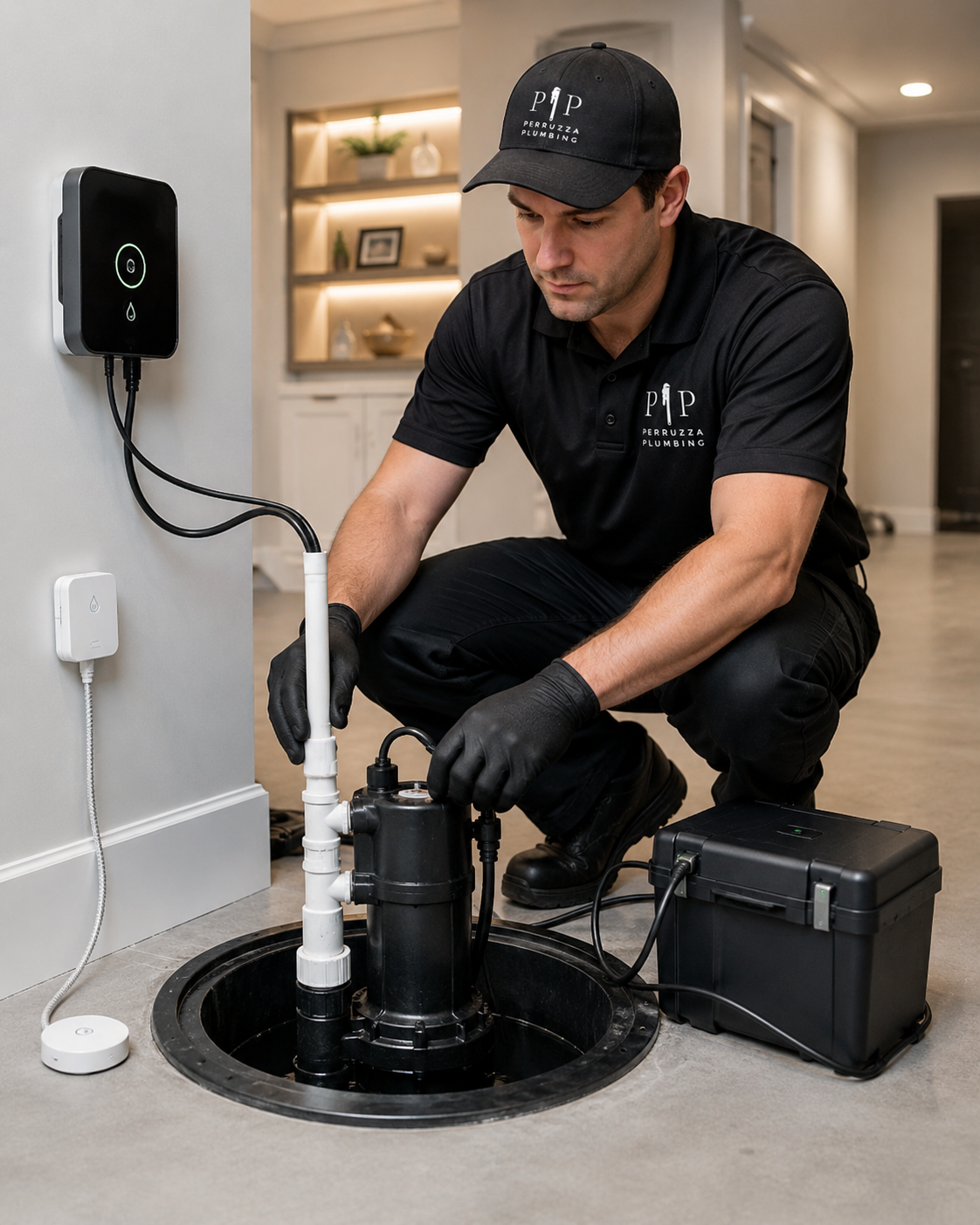 Smart leak detection system installed in Richmond Hill basement