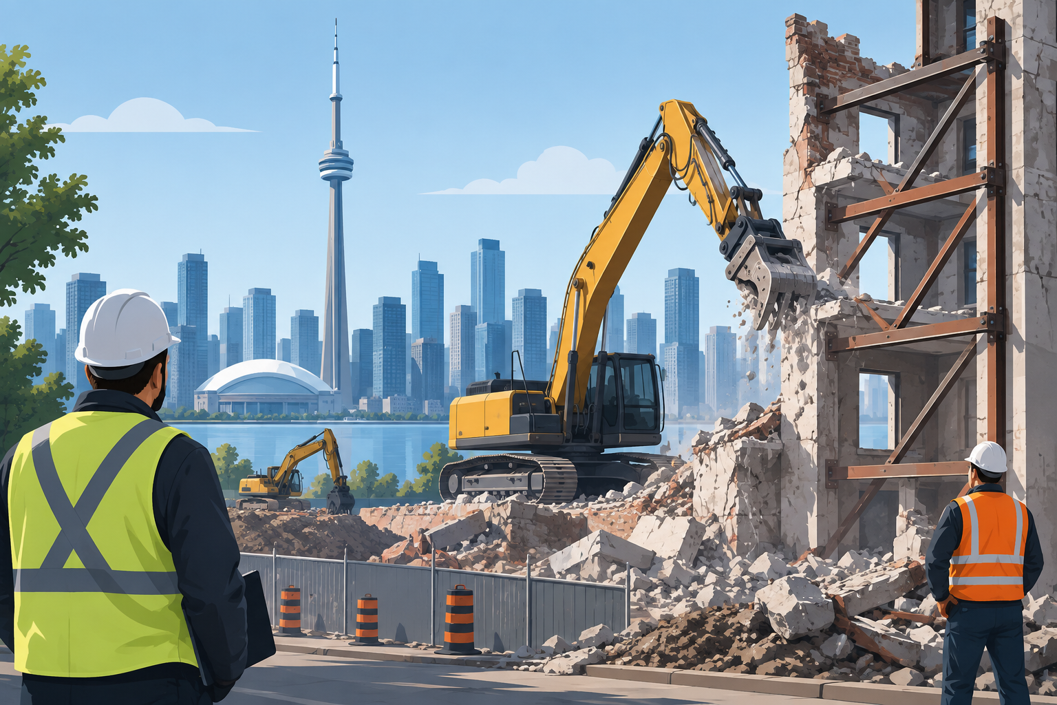 Who Provides Emergency Building Stabilization and Demolition Services Near Toronto?