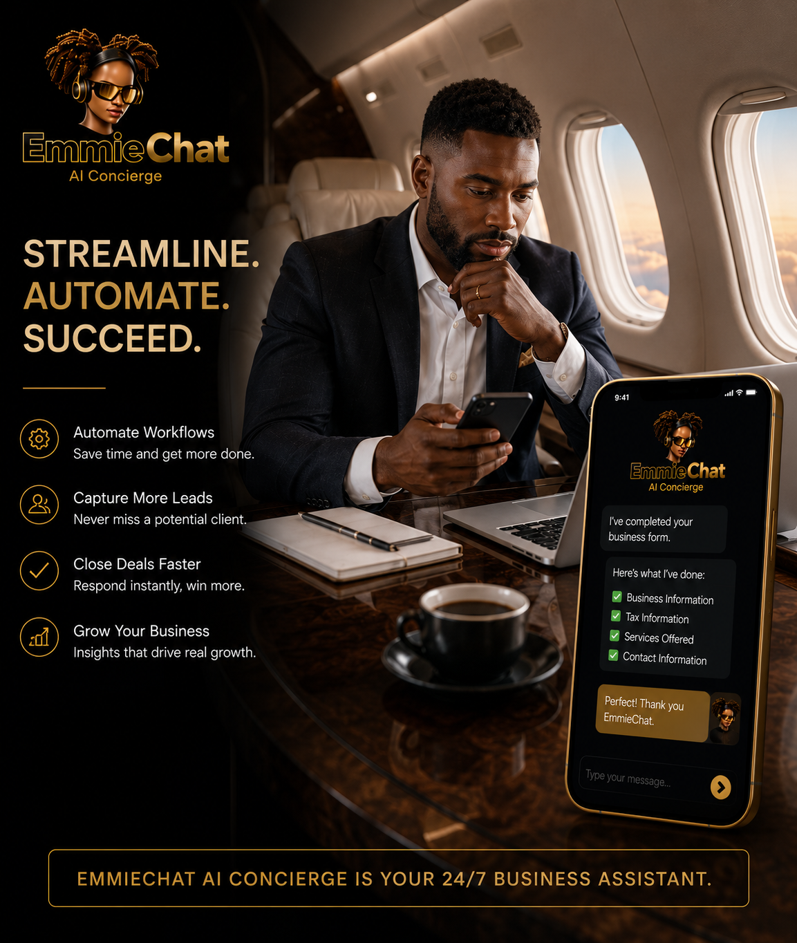 AI concierge delivering instant, on-brand customer service
