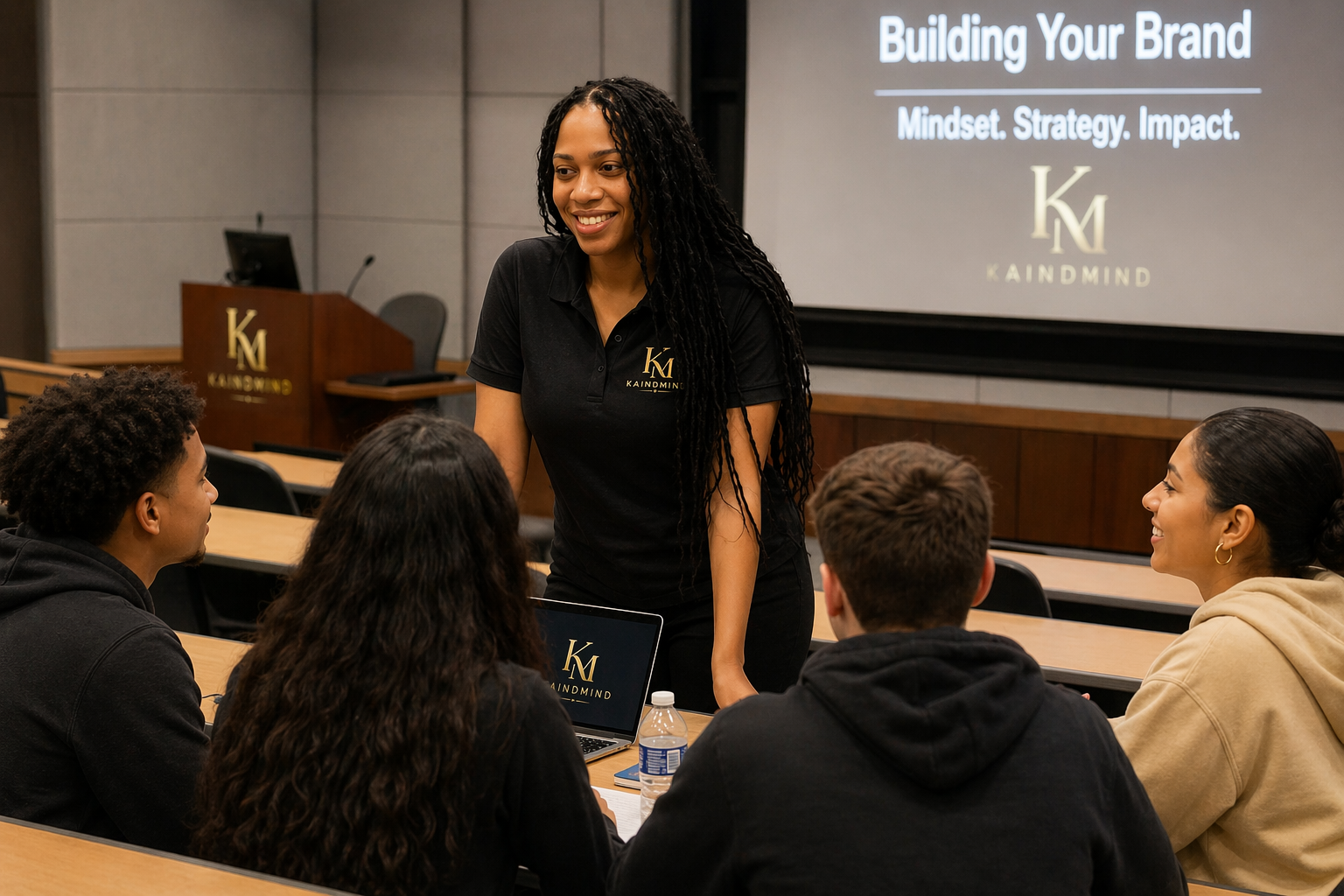 Kaindmind brand-building classroom session