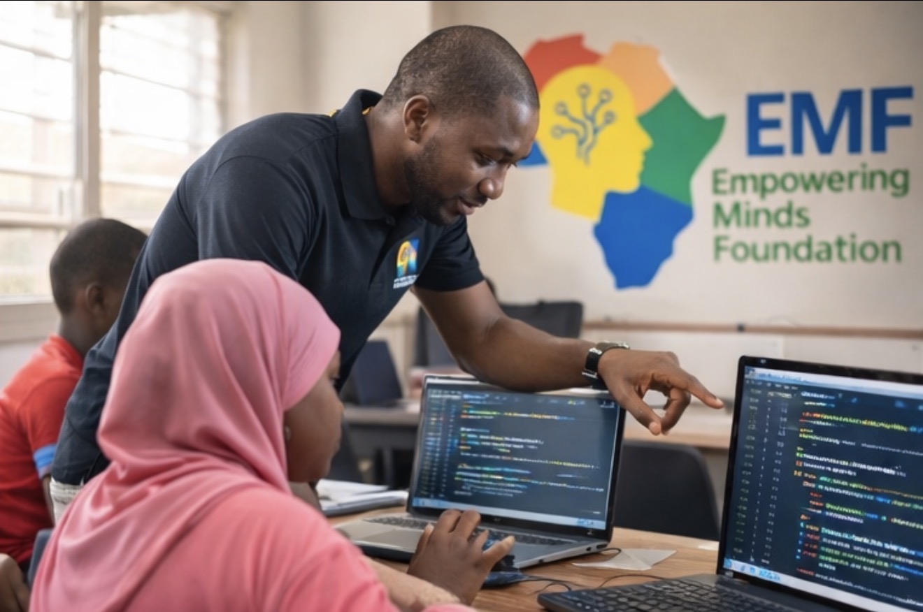 EMF Global students learning with AI