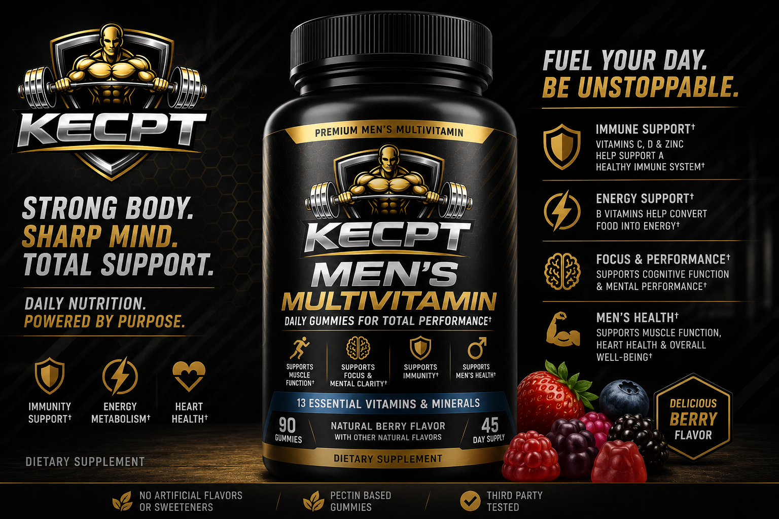 Premium nutrition crafted for elite performance.