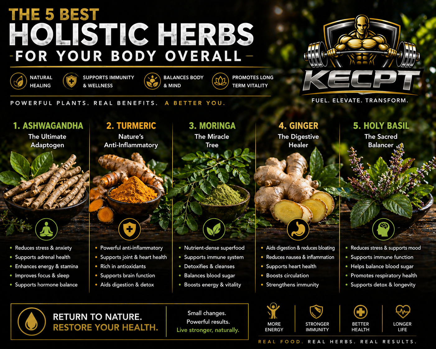Best Holistic Herbs For Overall Health
