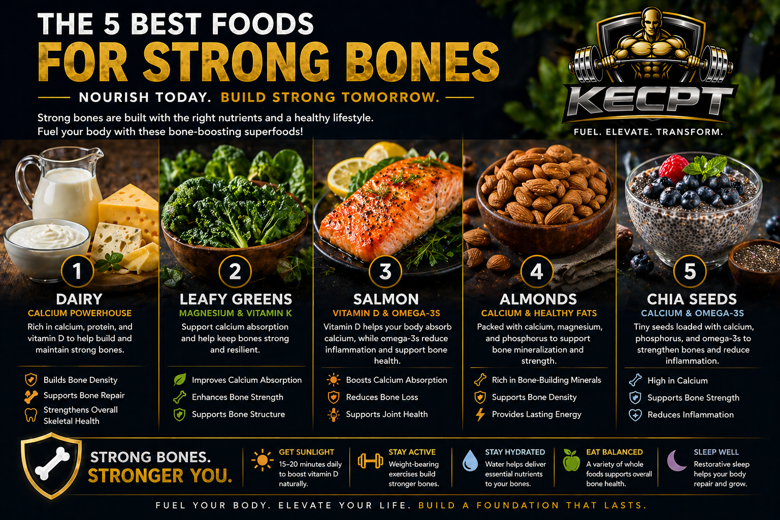 Best Foods For Strong Bones