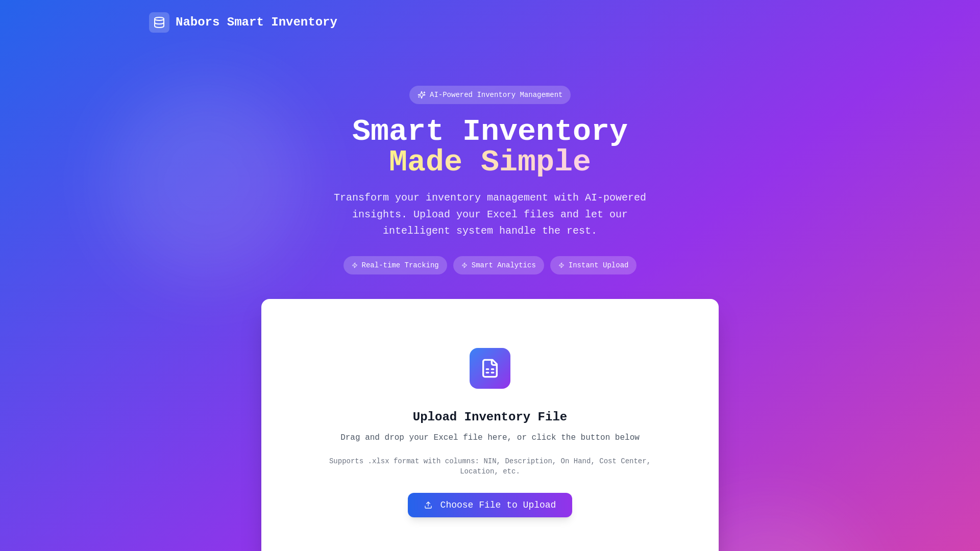 Website Template: Nabors Inv Assistant