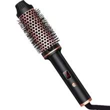 Valentine's Day Gift, Hair Curler, Electric Hair Straightener, Hot Comb, Professional Curling Iron, Thermal Brush - Thumbnail 4
