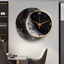 Digital Wall Clock, Modern Clocks, Electronic Wall Clock, LED Clocks, Aesthetic Living Room Decorations, Decor Accessories - Thumbnail 5