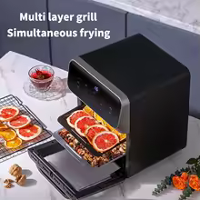 Brand Large Capacity 10L Electric Air Fryer, 360° Automatic Oil-Free Home Kitchen  War Baking Oven
