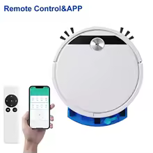 New Wireless Smart Robot Vacuum Cleaner, Multifunctional, Ultra Quiet, Sweeping, Cleaning, Moisturizing for Home Use, Home Appliances - Thumbnail 3