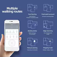 New Wireless Smart Robot Vacuum Cleaner, Multifunctional, Ultra Quiet, Sweeping, Cleaning, Moisturizing for Home Use, Home Appliances - Thumbnail 7