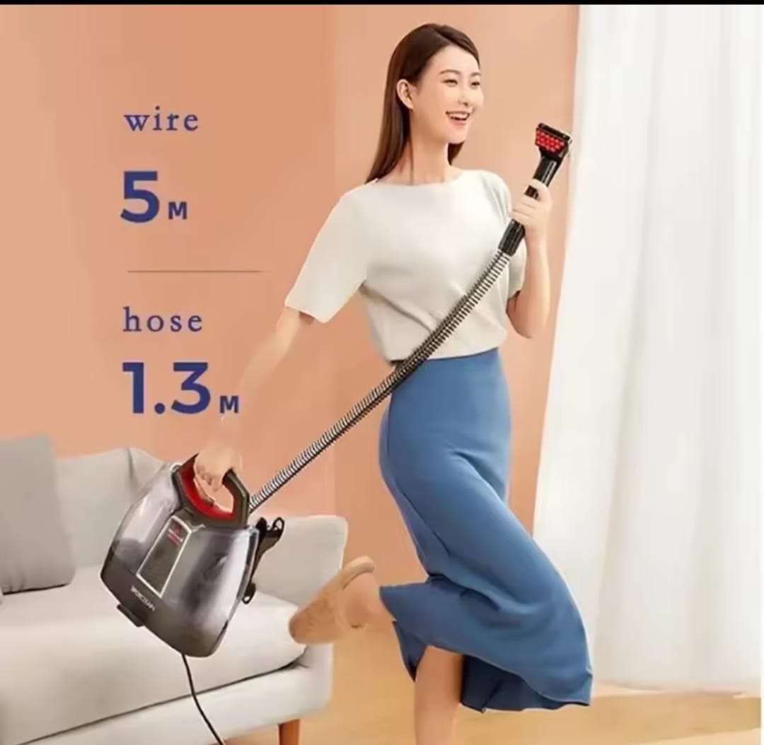 BISSELL SpotClean Handheld Steam Cleaner Sofa Carpet Curtain Car Vacuum Cleaner Spray Suction Integrated Machine Clean Machine - Thumbnail 3