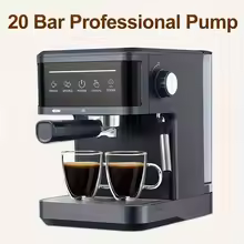 Brand: Professional Electric Espresso Machine, Italian Semi-Italian Espresso Coffee Maker, Cappuccino, Ornaments - Thumbnail 3