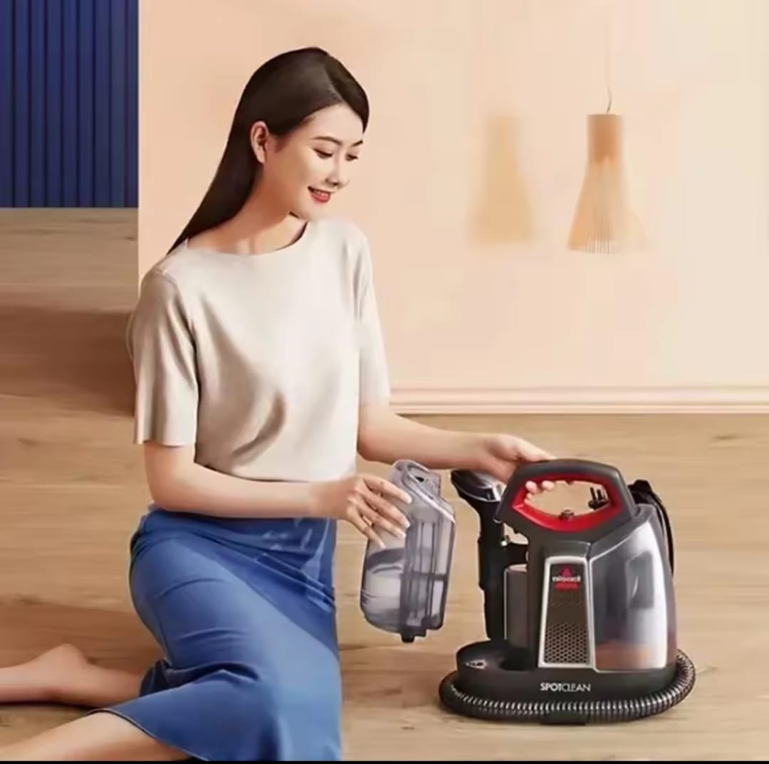 BISSELL SpotClean Handheld Steam Cleaner Sofa Carpet Curtain Car Vacuum Cleaner Spray Suction Integrated Machine Clean Machine - Thumbnail 4