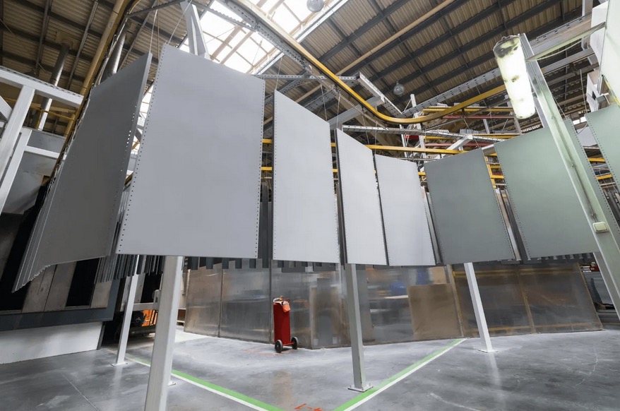 sheet metal workshop factory production line