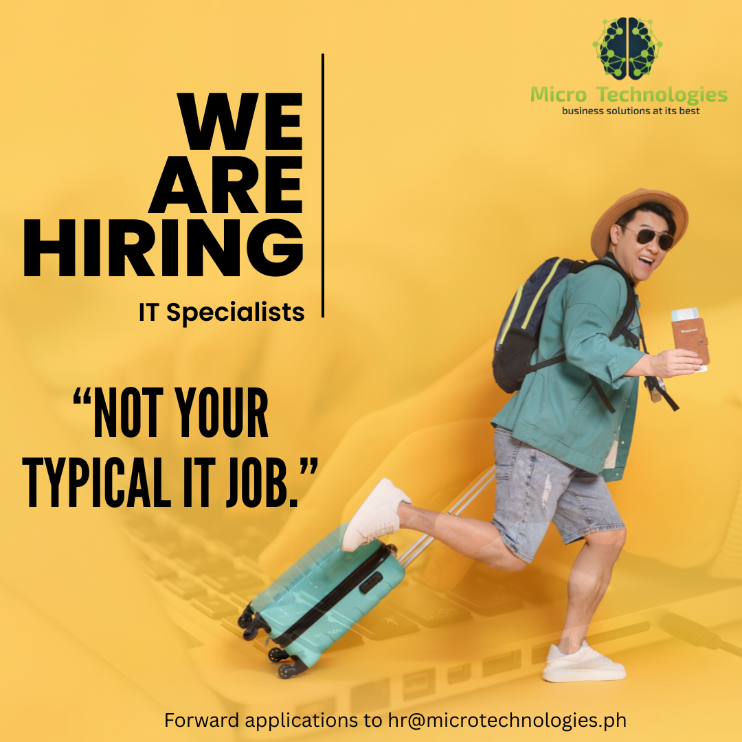 IT Specialists job opening