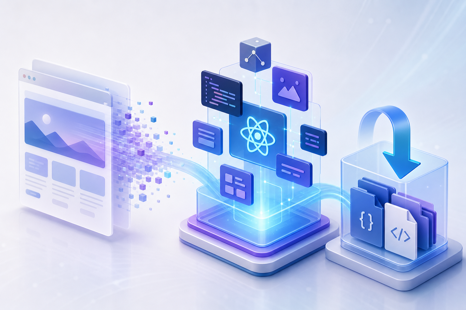 How to Download Source Code After AI Converts Your Website to a React App
