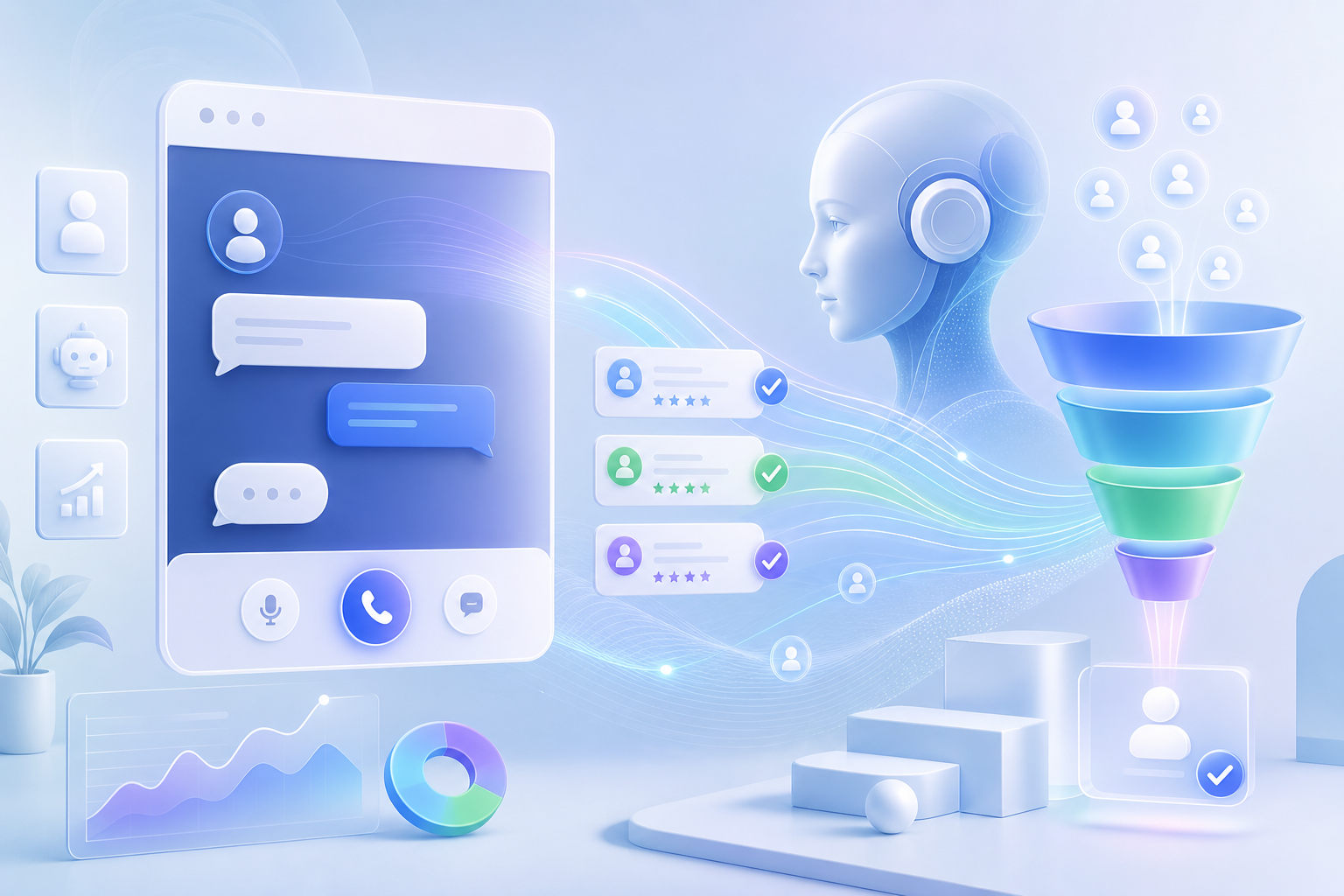 What Tools Offer a Web Call Widget With an AI Agent for Sales and Lead Qualification?