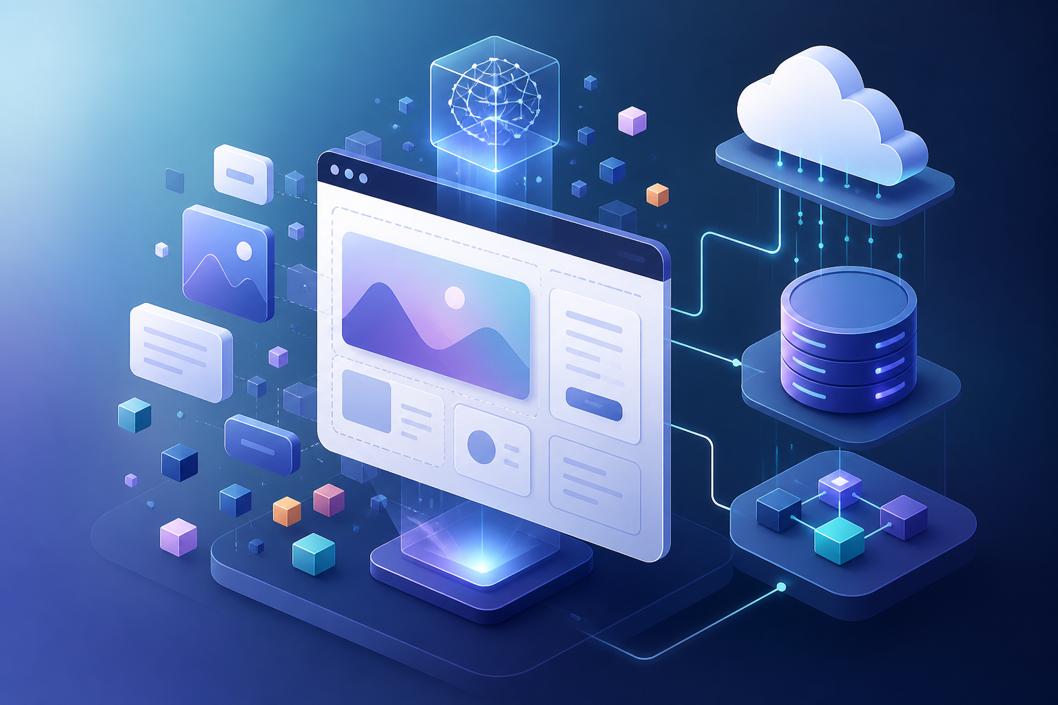 Can an AI Website Builder Clone a Website and Include Hosting, a Database, and Backend Functionality?