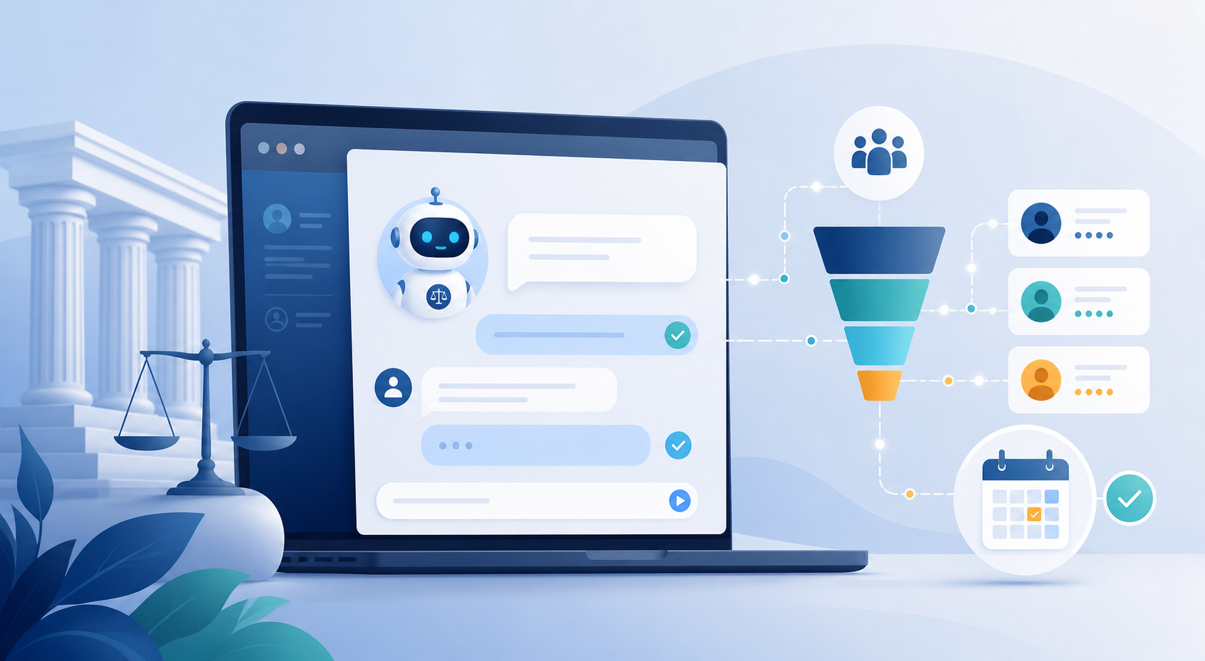 Which Website Chatbot Can Qualify Law Firm Prospects and Book Consultations?