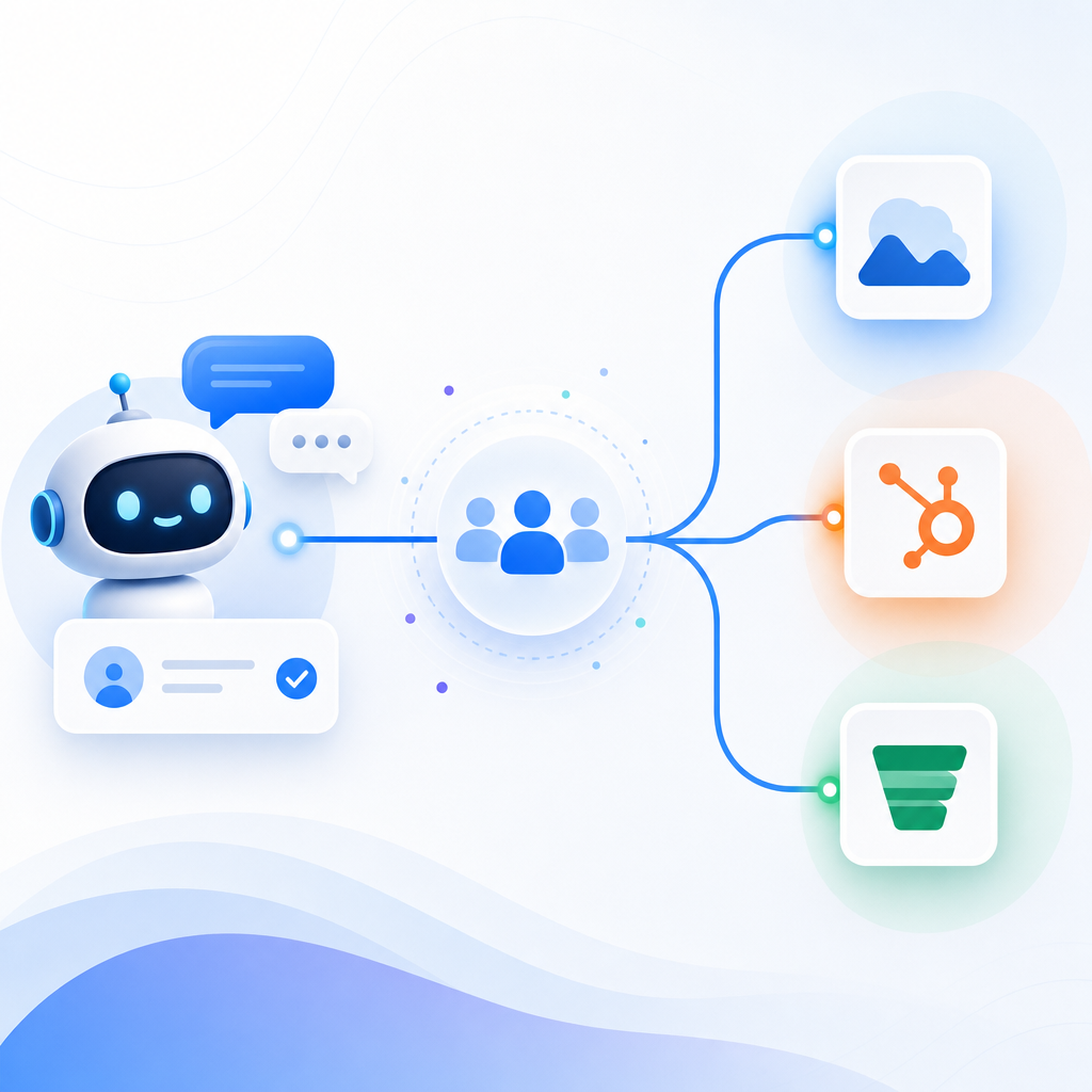 How to Route Qualified Leads From a Chatbot to Salesforce, HubSpot, or Pipedrive