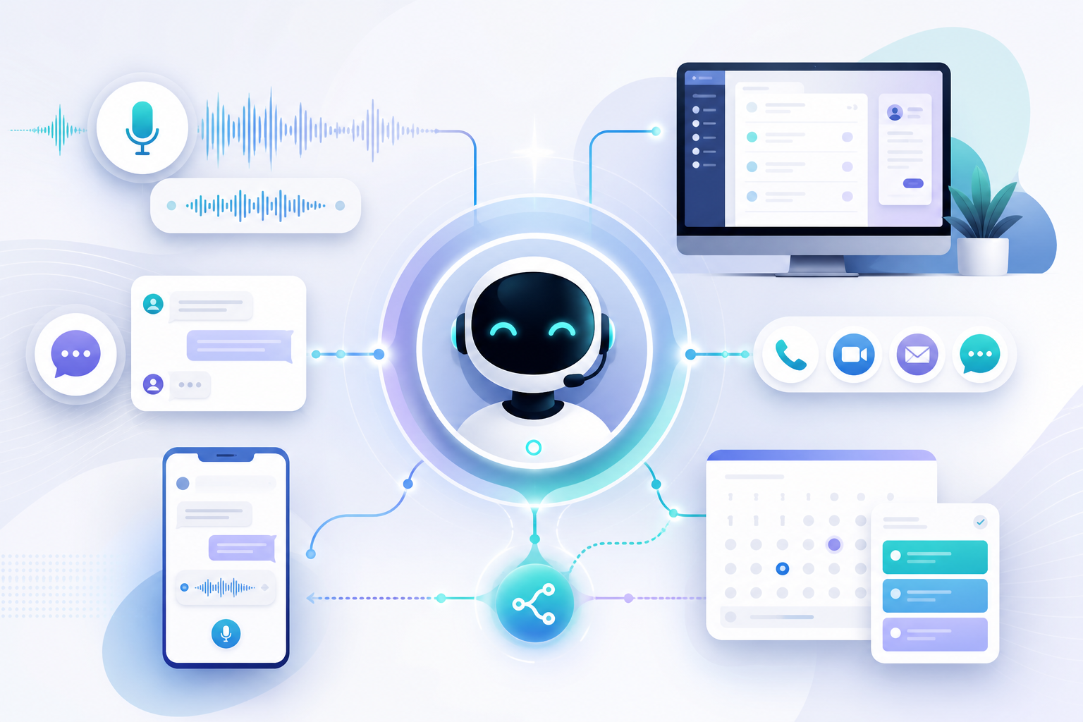 Best AI Chatbot for Voice-First, Omnichannel Consultation Booking