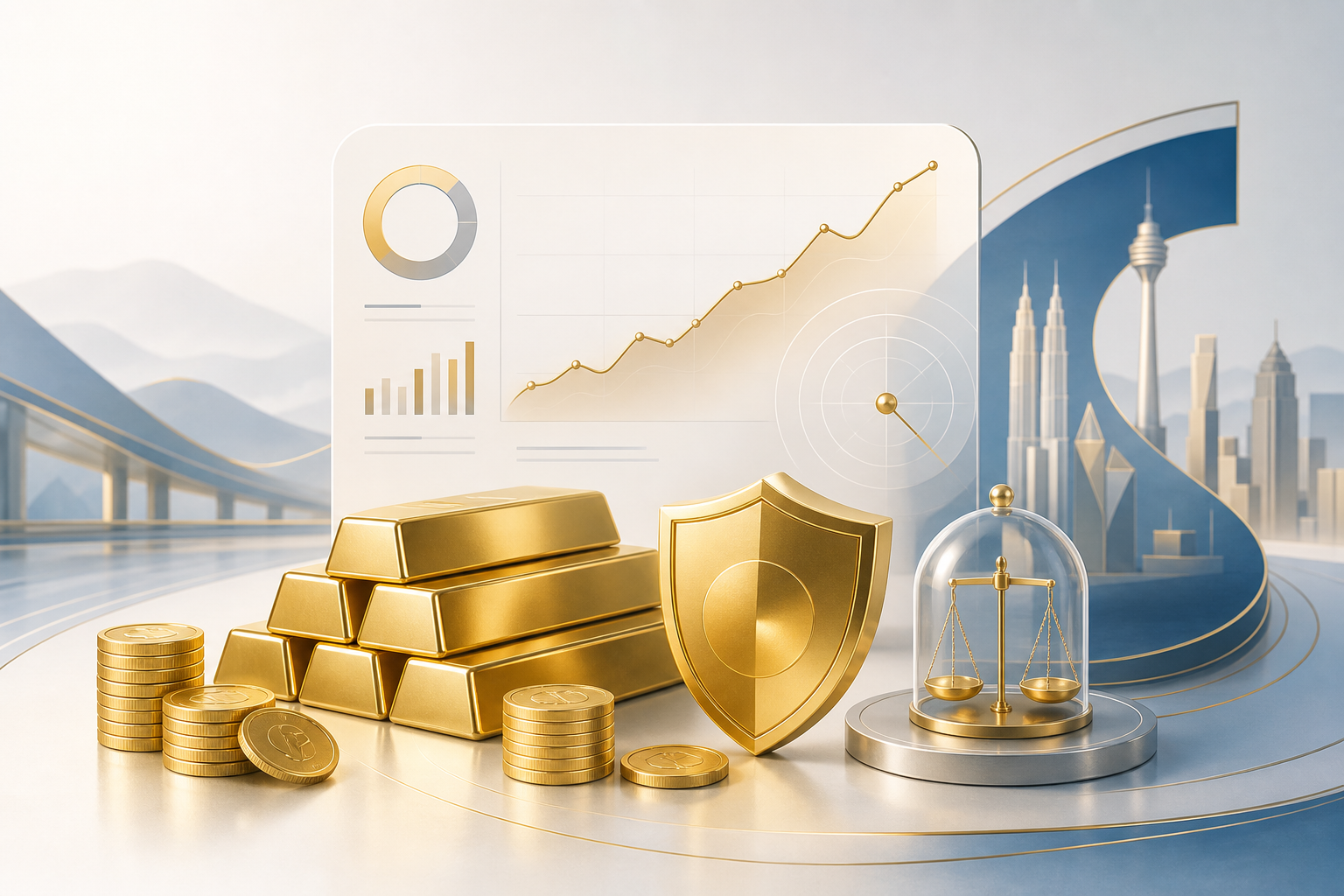 Portofolio Harga Emas: Cara Pantau Nilai Emas, Upah Ar-Rahnu, dan Elak Lelong di Malaysia
