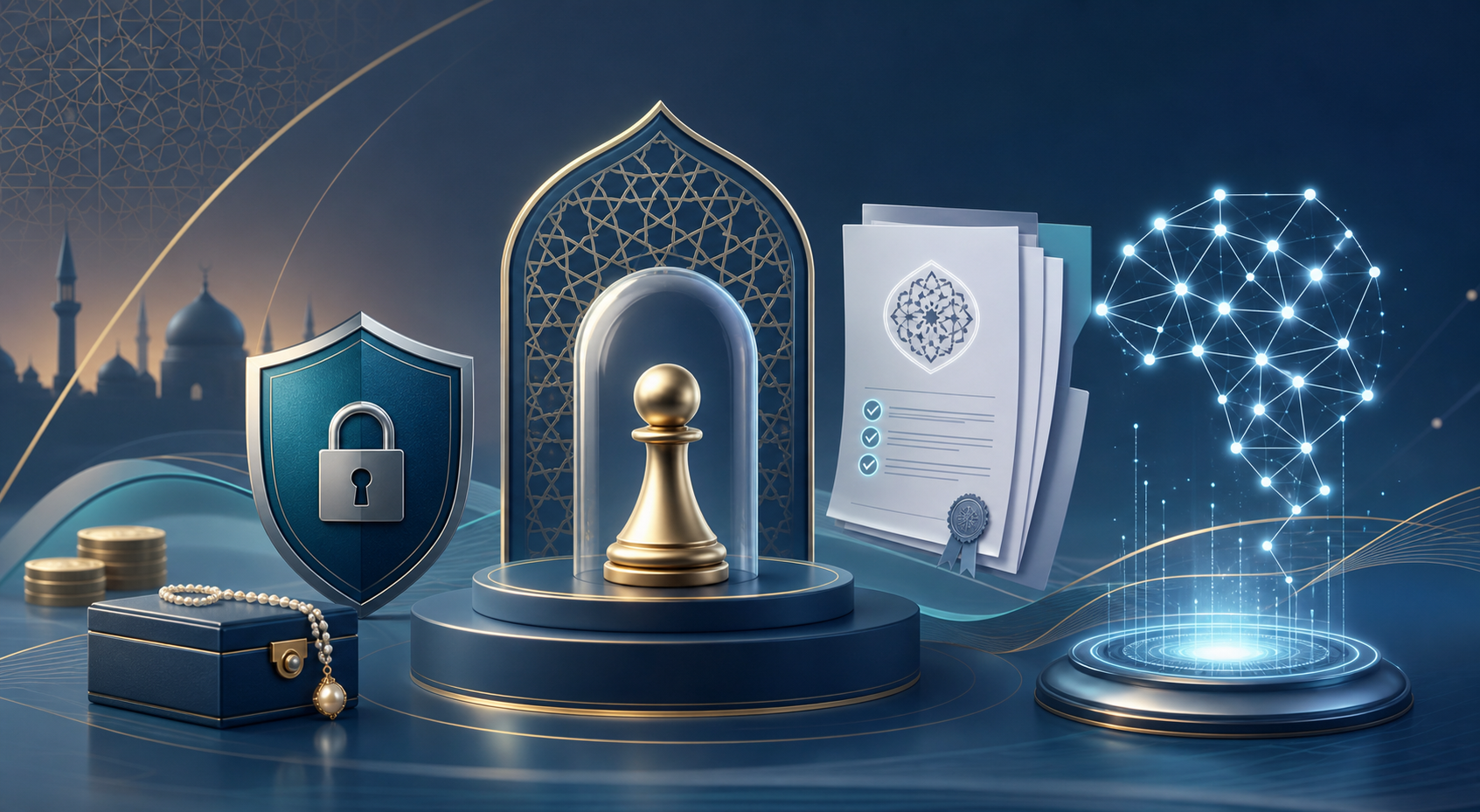 Ar-Rahnu: Understanding Bank-Specific Rules with AI Assistance