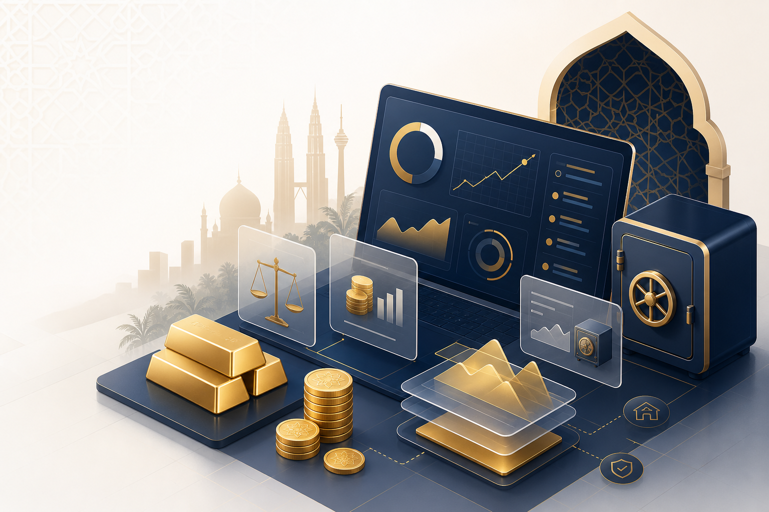 Portofolio Investasi Emas: Cara Kira Margin Ar-Rahnu, Upah Simpan, dan Elak Lelong di Malaysia