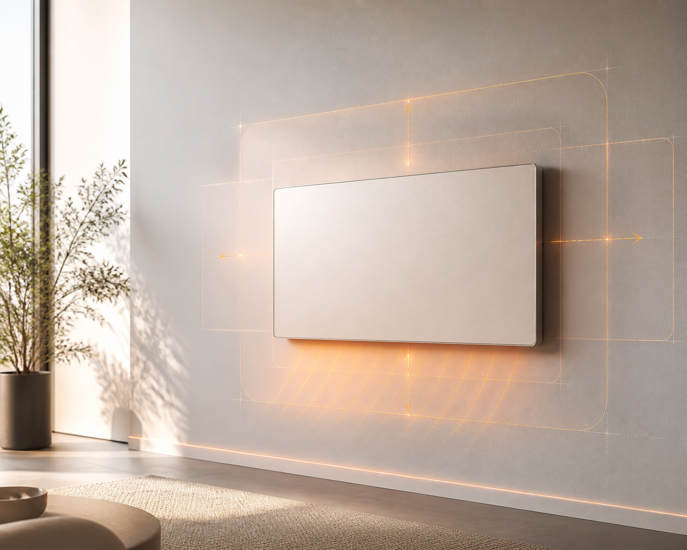 What Safety Clearances Are Required Around a Wall-Mounted Infrared Heating Panel?