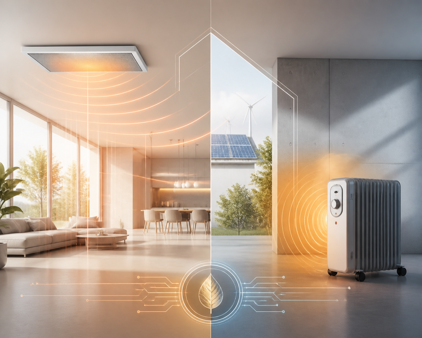 What Are the Advantages of Aluminium Infrared Heating Panels Over Conventional Electric Heaters?