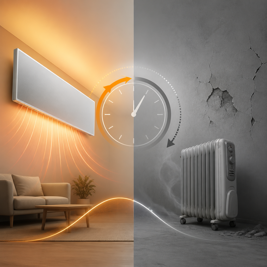 How Long Do Aluminium Infrared Heating Panels Last Compared With Traditional Heaters?