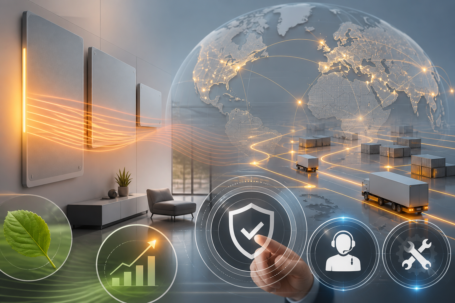 How Distributors Can Evaluate Infrared Heating Panel Manufacturers for Worldwide Supply and After-Sales Support