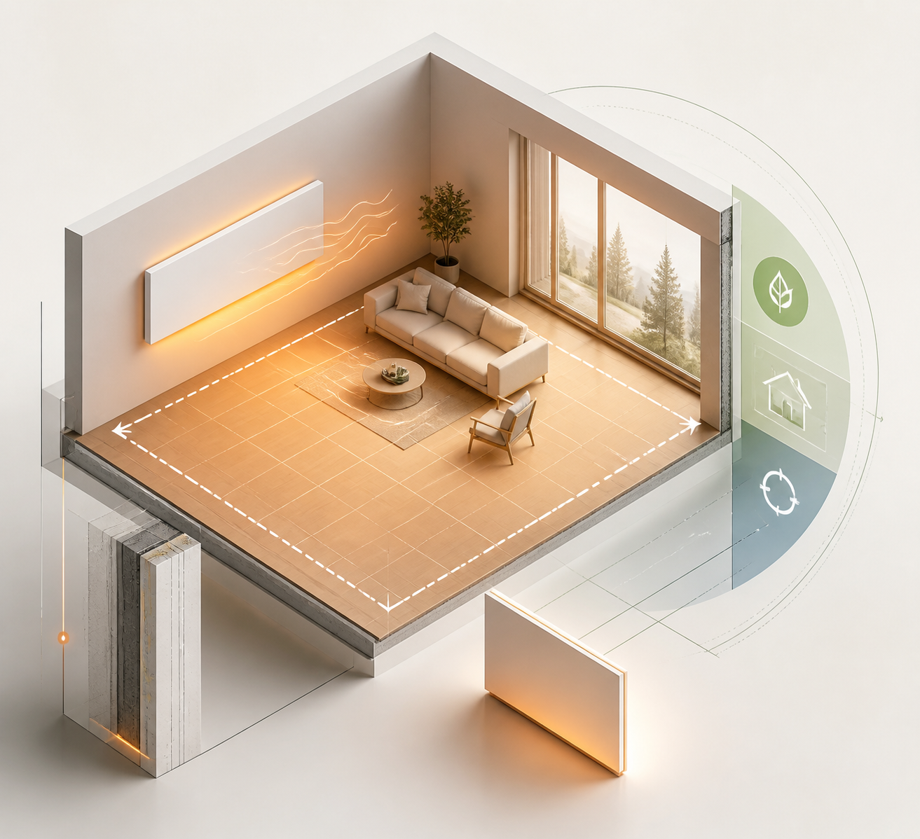 What Size Infrared Heating Panel Do I Need for a 20-Square-Metre Room?