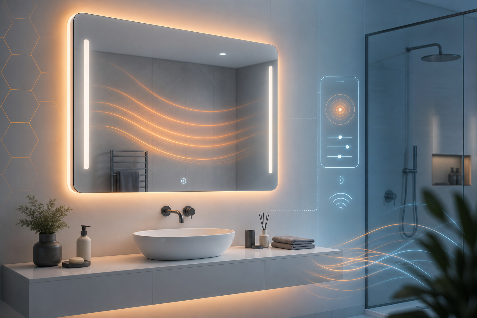 Where Can I Find a Bathroom Mirror Infrared Heater With Smart Controls?