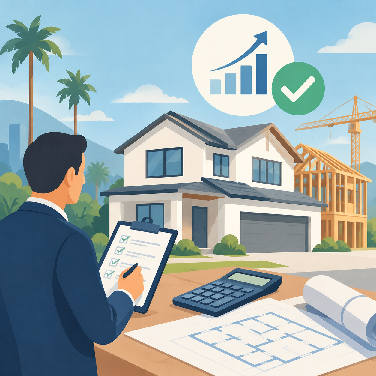 How Does a California Construction Lender Evaluate a Proposed Home’s Completed Value?