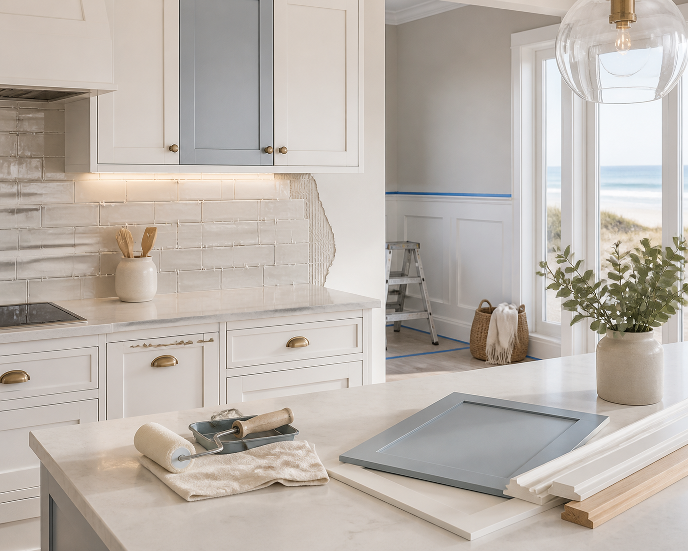 Wasaga Beach Kitchen Refresh: Who Can Install Backsplash, Trim, Paint, and Update Cabinets?